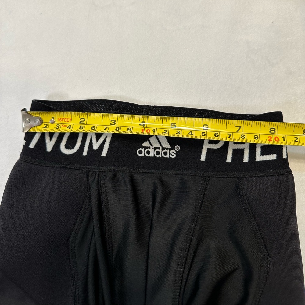 ADIDAS Phenom Slider Shorts Base Layer Bottoms Baseball Boys Black Size XS - Picture 4 of 5
